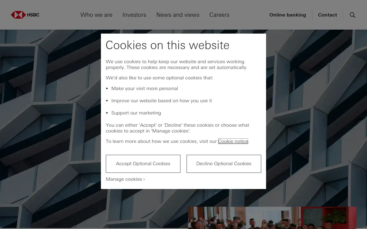 Final screenshot of https://www.hsbc.com