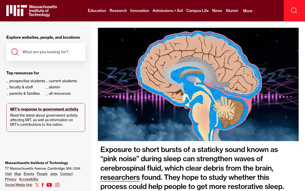 Final screenshot of https://www.mit.edu