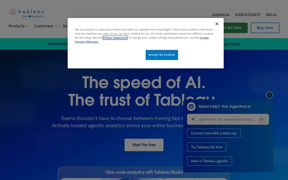Final screenshot of https://www.tableau.com