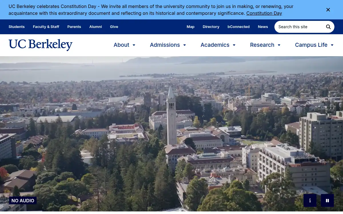 Final screenshot of https://www.berkeley.edu