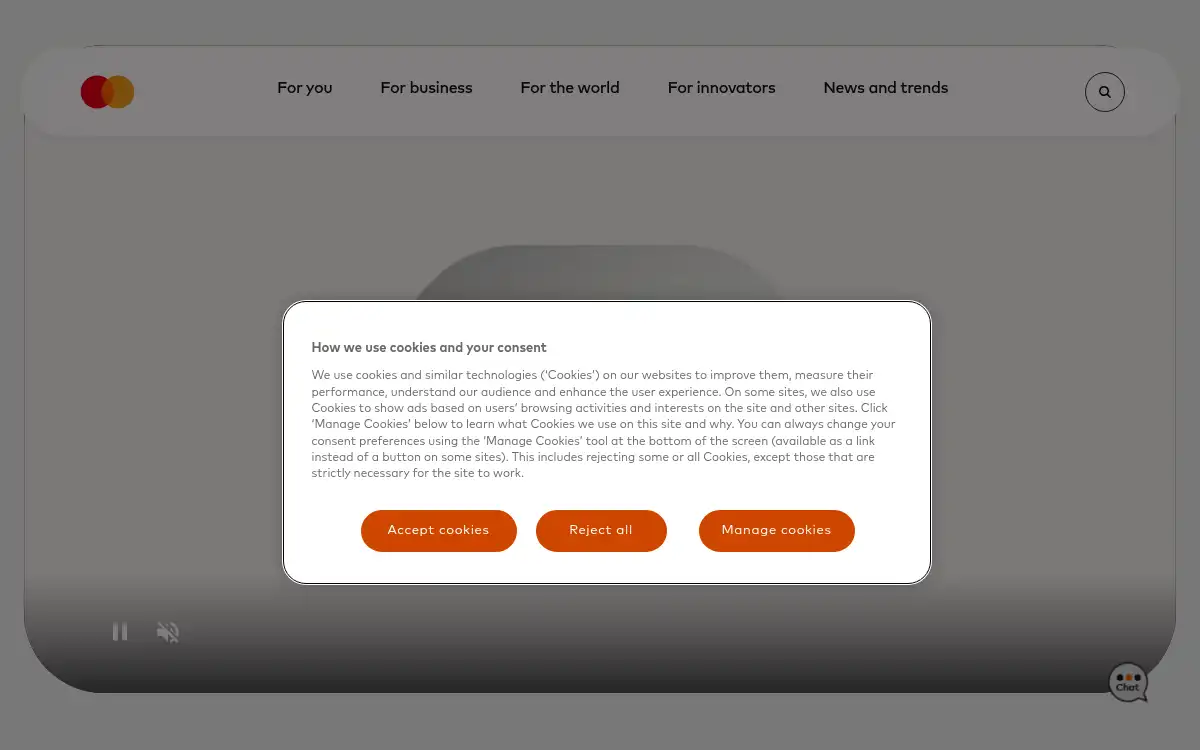 Final screenshot of https://www.mastercard.com