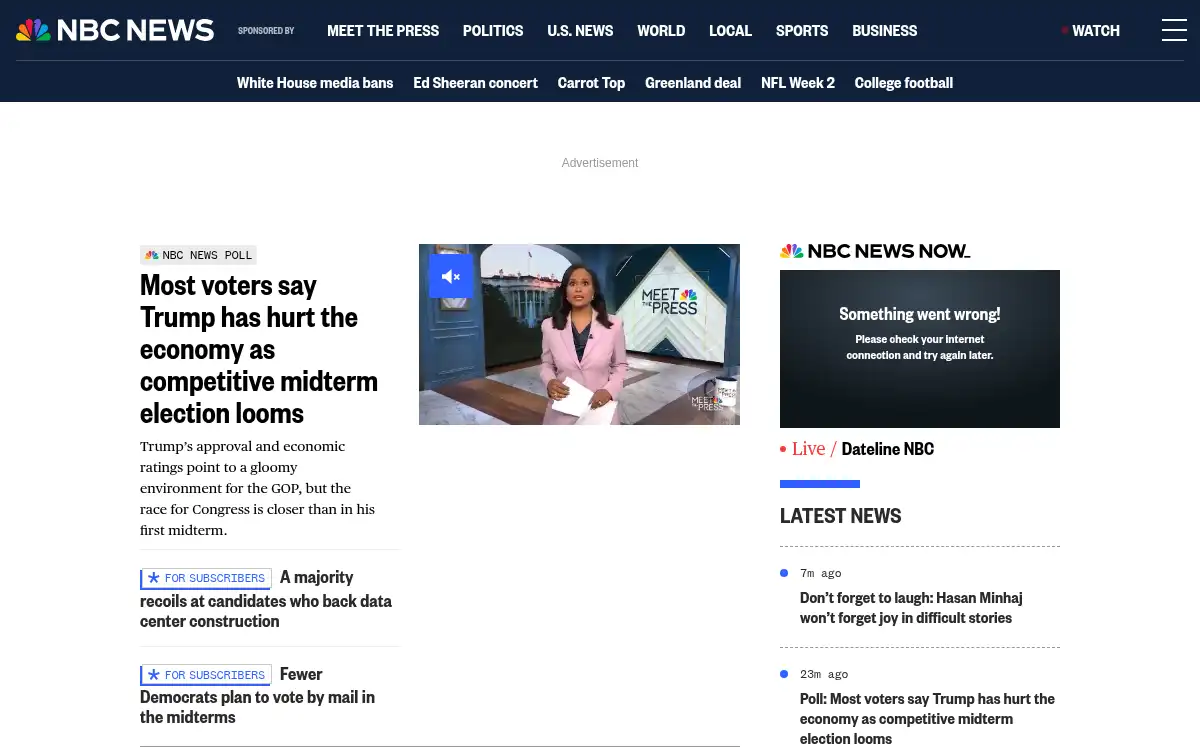 Final screenshot of https://www.nbcnews.com
