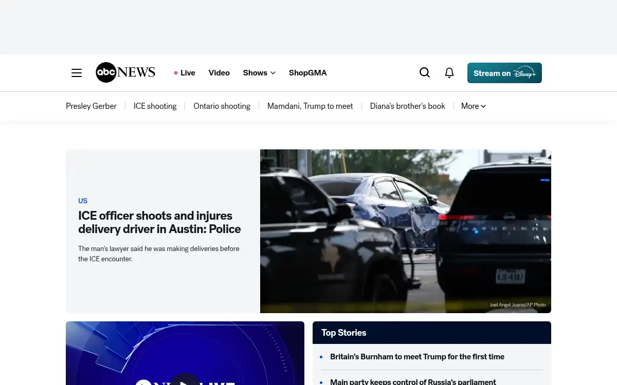 Final screenshot of https://abcnews.go.com