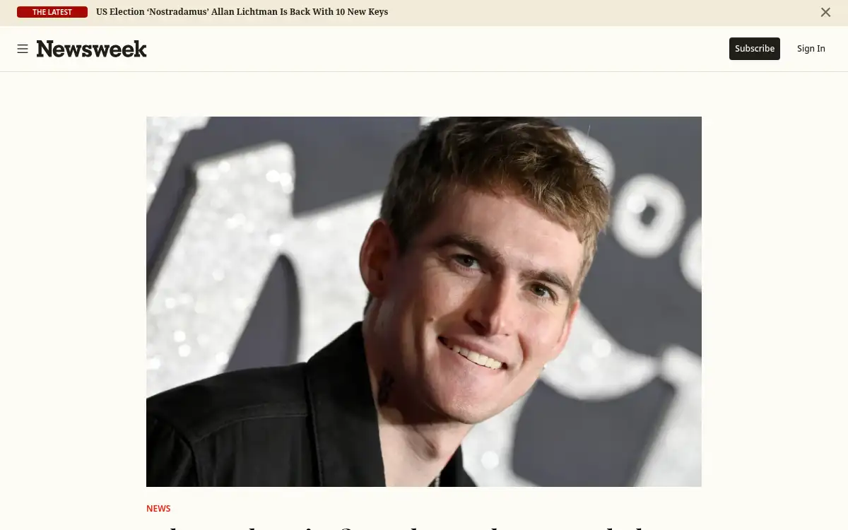 Final screenshot of https://www.newsweek.com