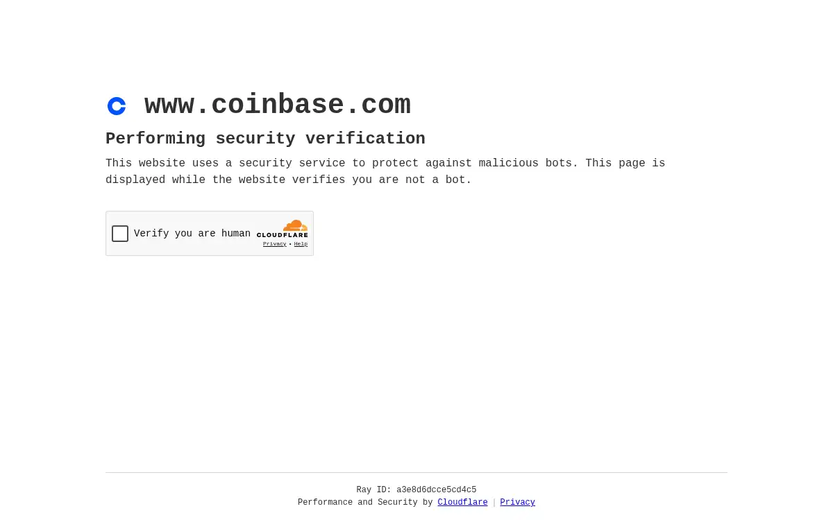 Final screenshot of https://www.coinbase.com/