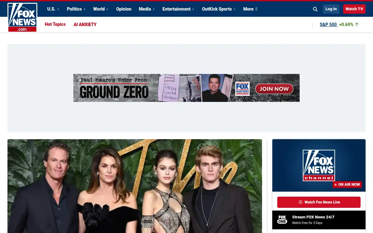 Final screenshot of https://www.foxnews.com