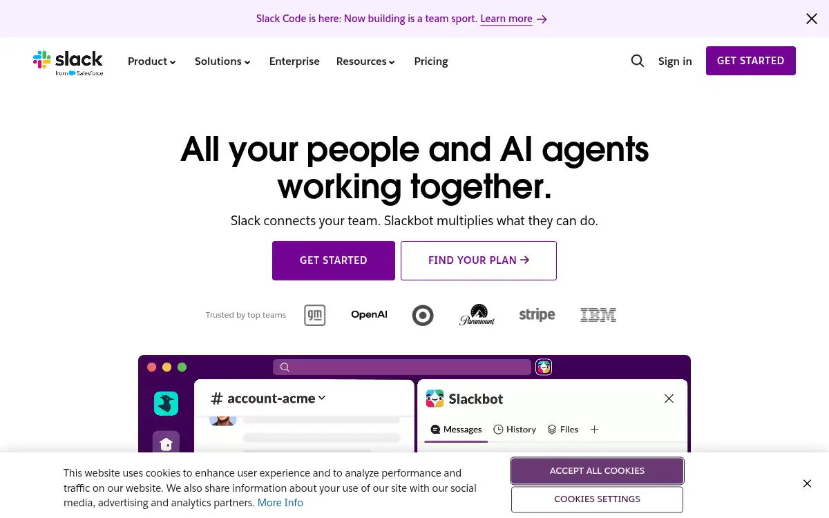 www.slack.com screenshot