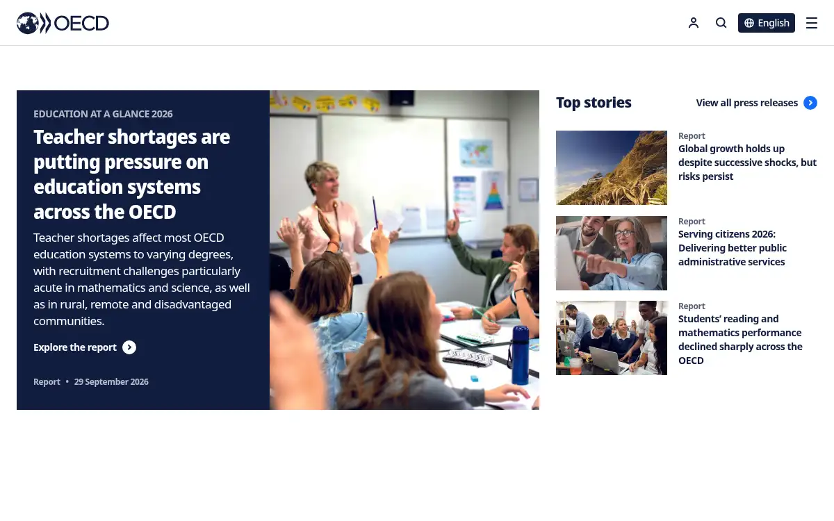 www.oecd.org screenshot