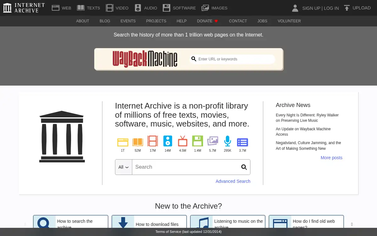 archive.org screenshot