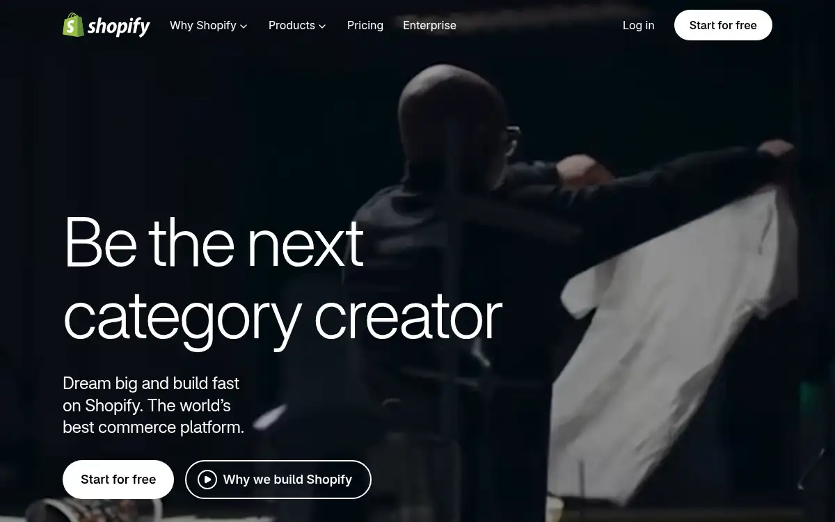 shopify.com screenshot