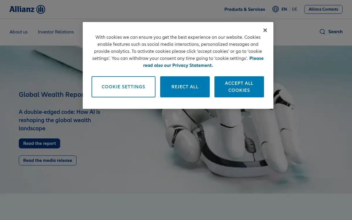 www.allianz.com screenshot
