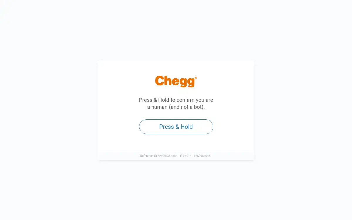 www.chegg.com screenshot