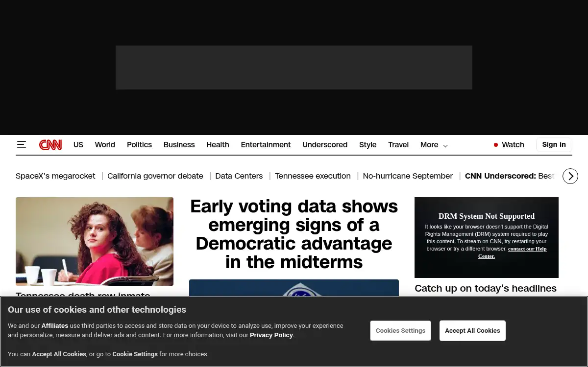 www.cnn.com screenshot