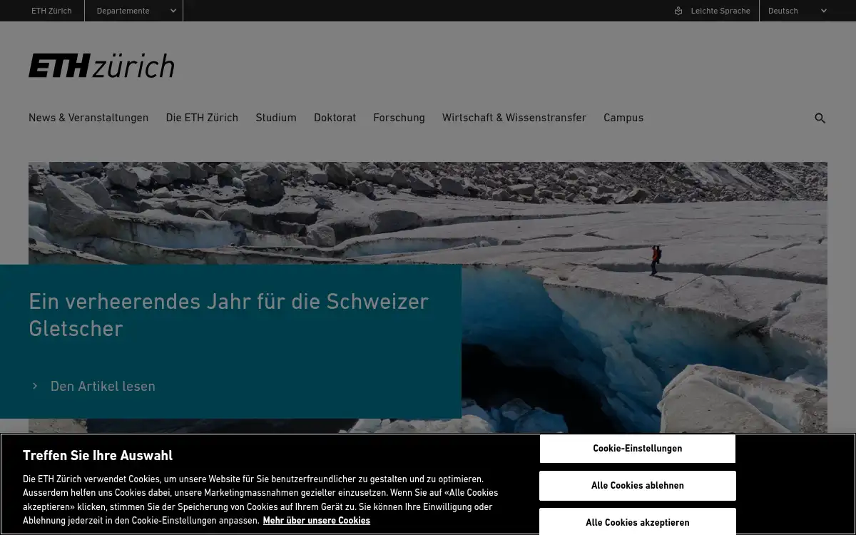 www.ethz.ch screenshot