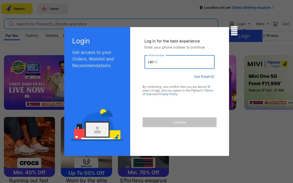 www.flipkart.com screenshot