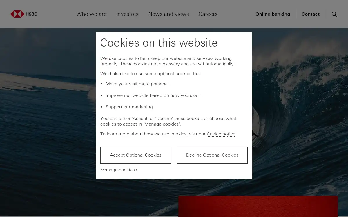 www.hsbc.com screenshot