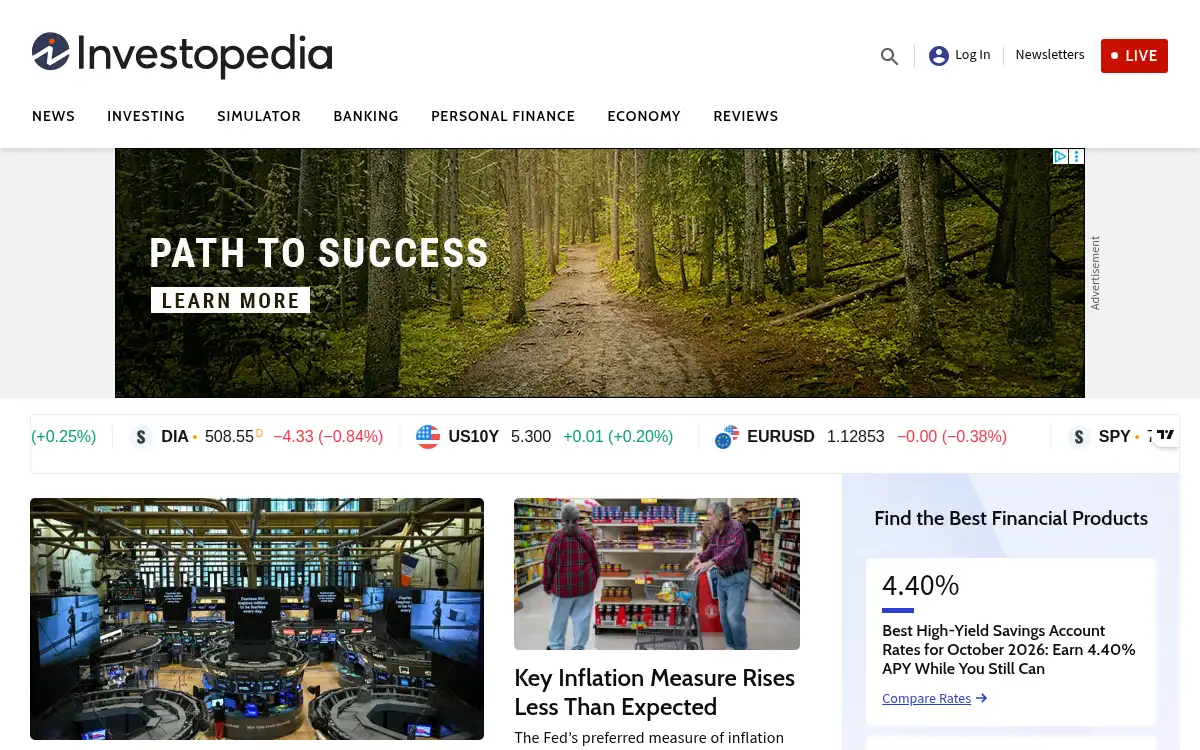 www.investopedia.com screenshot