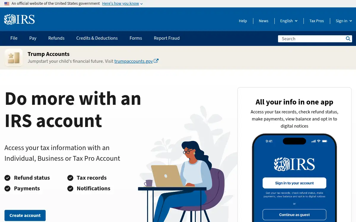 www.irs.gov screenshot