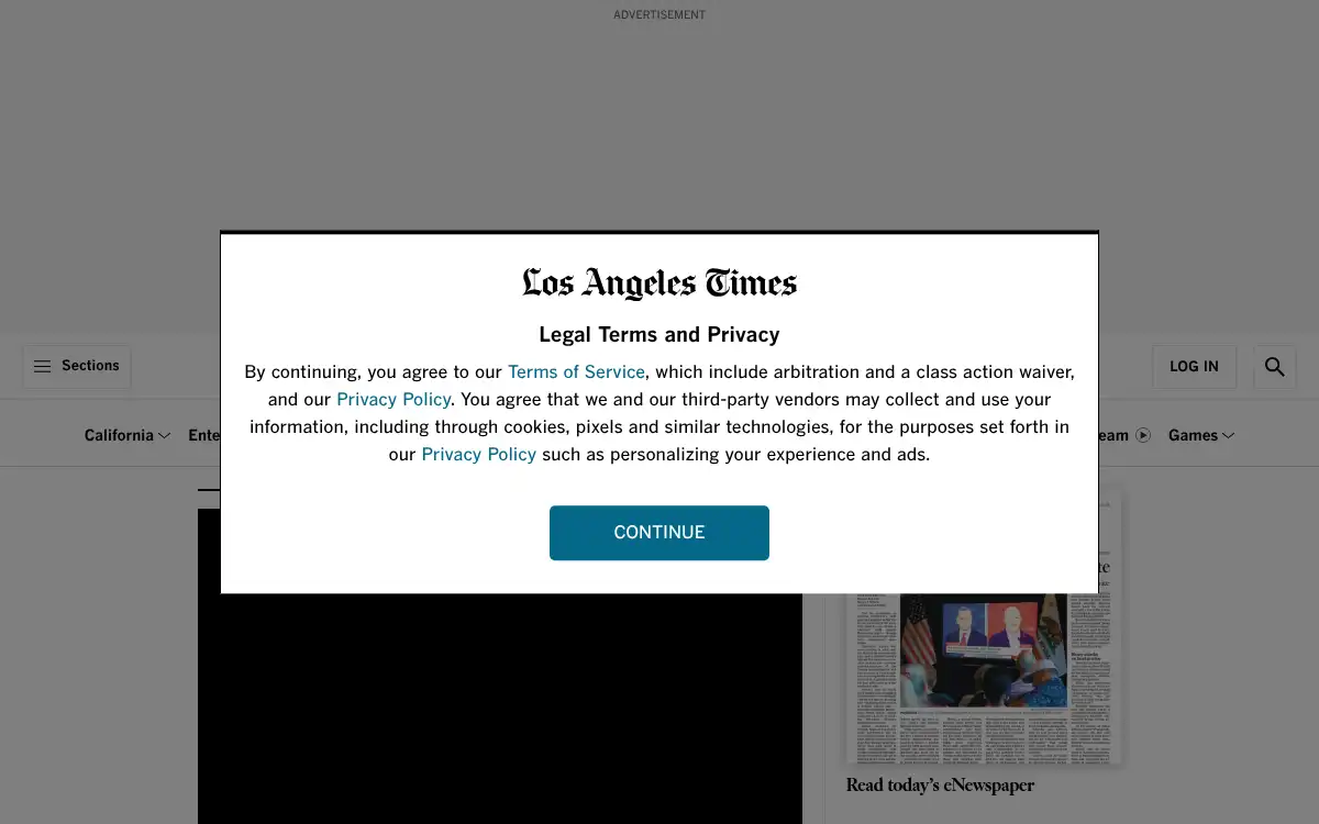 www.latimes.com screenshot