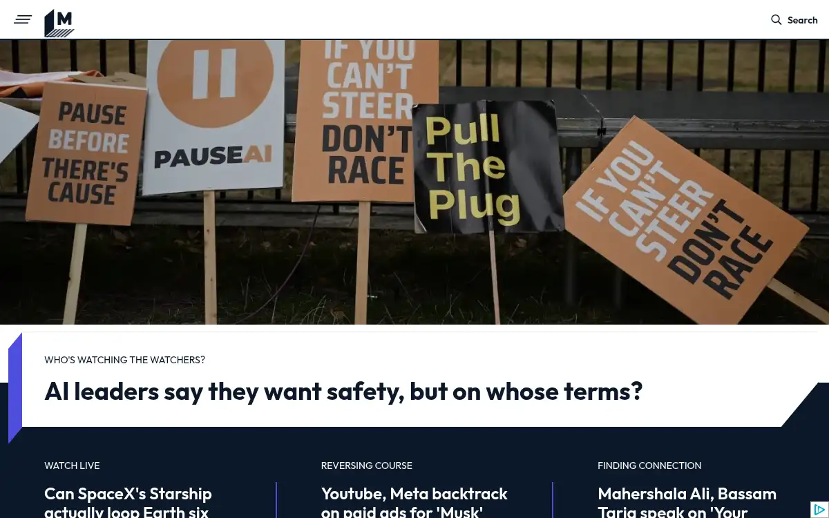 www.mashable.com screenshot