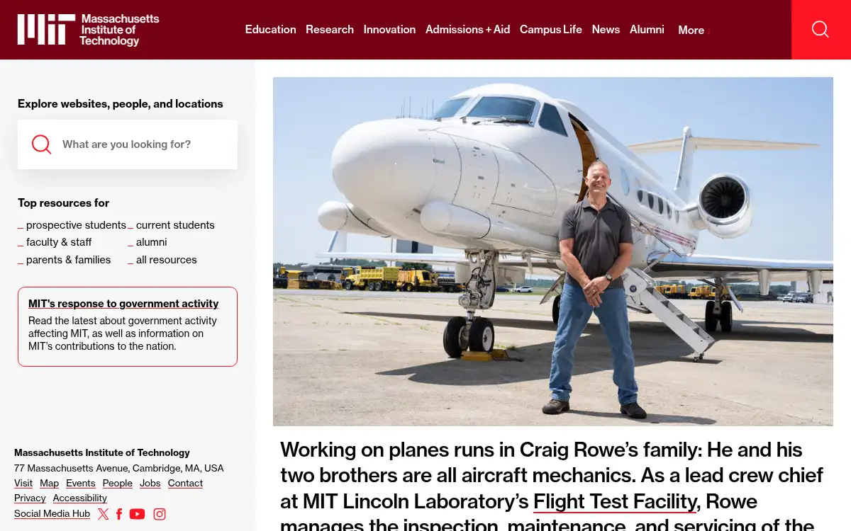 www.mit.edu screenshot